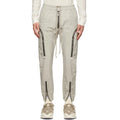 OEM Straight Casual Mid Drawstring Elastic Waist Zipper Vent Multi Pockets 100% Cotton Pleated Front Breathable Cargo Pant Men
