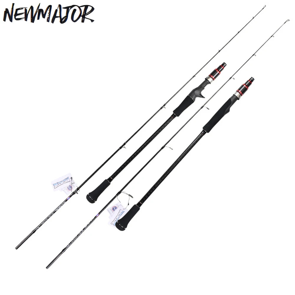 MADMOUSE 1.9M 12kgs Carbon Jigging Rod 60-150g Japan Full Fuji Fast Action for Light Ocean Boat Fishing 1.9M 12kgs Jig Weight