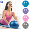 Custom Printed Black Exercise  Balance 55cm  Mini Fitness Yoga Ball Set with Pump