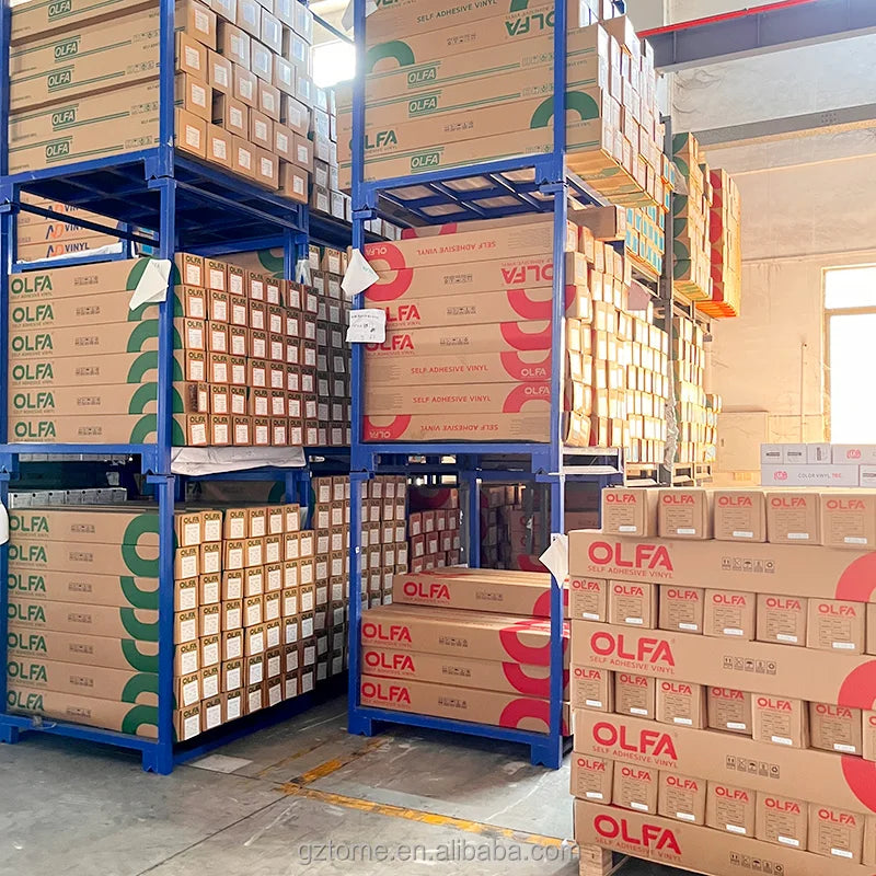 OLFA Brand 120g/140g SAV Factory in China Self Adhesive Vinyl Eco Solvent Solvent in Printing Vinyl Roll Outdoor Indoor Stickers
