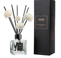 Luxury Glass Essential Oil Aroma Diffuser Set 120ml Relaxing Fragrance Reed Sticks Luxury Glass Essential Oil Aroma Diffuser