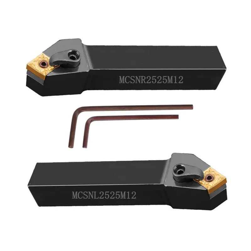 45 Degree CNC Lathe Machine Turning Tool MCSNR/L 2525M12  External Turning Tool Holder for CNMG Insert