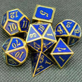 Custom Metal DND Dice Set Polyhedral D20 D10 D6 RPG Dice for Dungeon and Dragon Board Game