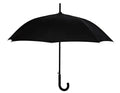 Custom Logo Printed Cheap Straight Umbrella with J Handle Metal Shaft Modern Design for Rain
