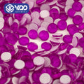 VDD SS6-SS30 288 M Purple Glass Rhinestones Crystal Flat Back Glitter Strass Stones for Nail Art DIY Crafts Decorations