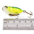 4Cm Buggi Popper Plastic Hard Bait Topwater Floating Artificial Lure Fishing Tackle for Freshwater Saltwater Bass Fishing