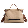 Jelly Tote Hand Bag Women Waxed Canvas Genuine Leather Tote Bag Ladies Big Messenger Bags Casual Solid Handbag for Lady