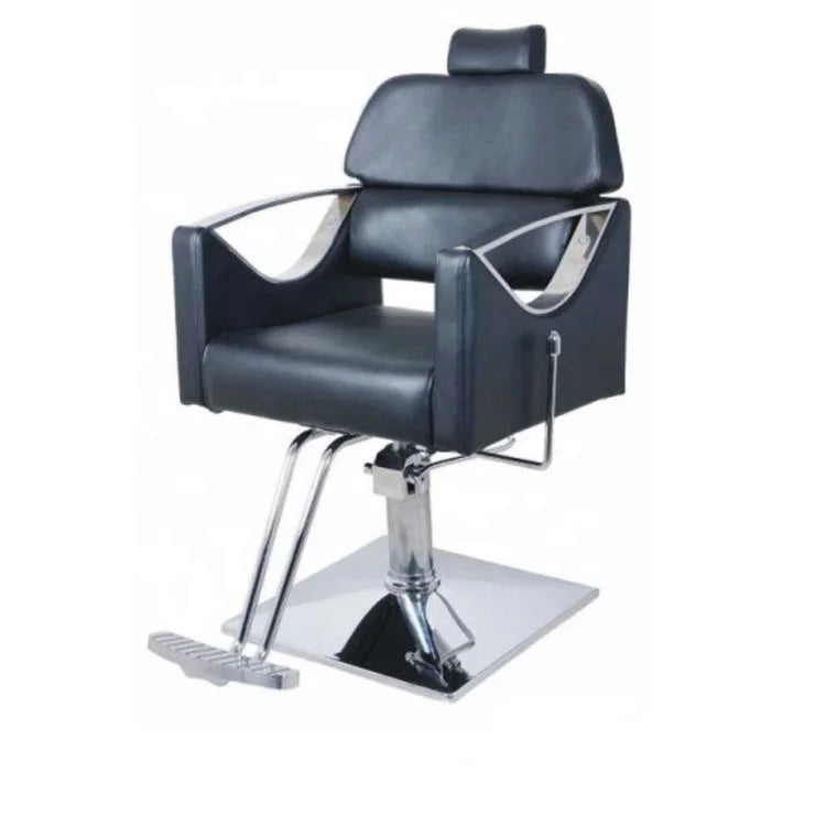 Kisen Salon Furniture Modern Barber Chair Hair Cutting Chair Black Styling Chair with Cheap Price