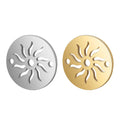 Custom Sun Design Fine Pendants & Charms Stainless Steel for Jewelry Necklace Making
