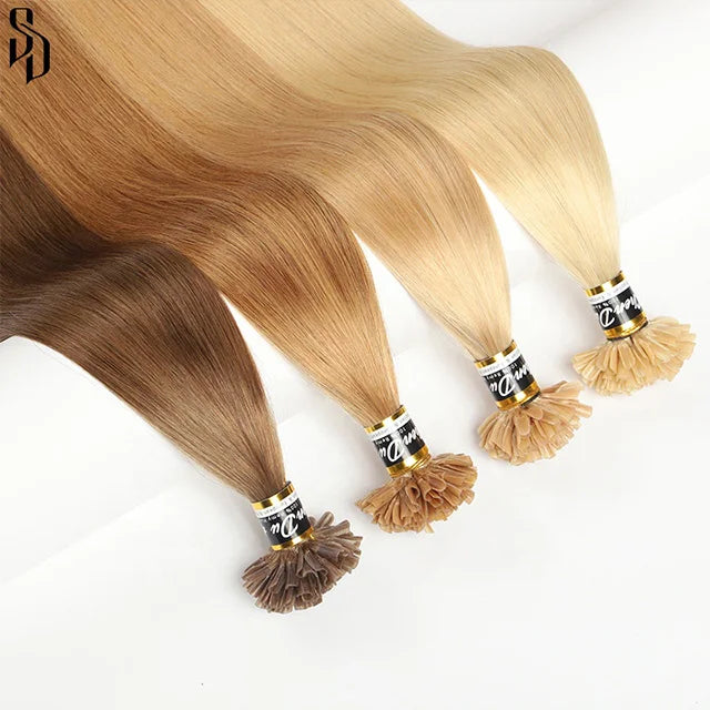 200 Human Hair Extensions U Tip 26" Wholesale U Tips Wavy Hair Remy Cuticle Aligned Virgin Natural U Tip Hair Extension Vendors