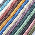 Perfect Quality Natural Heishi Discs Lava Volcanic Rock Rondelle Mixed Color Flat Disc Spacer Beads for Jewelry Making