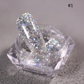 Iridescent Mixed Hexagon Nail Glitter Sequins Flakes Nail Art Powder Gel Polish Manicure Accessories