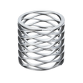 Multy-Turn Wave Spring With Plain Ends Specification Table 17-7ph Carbon / Stainless Steel