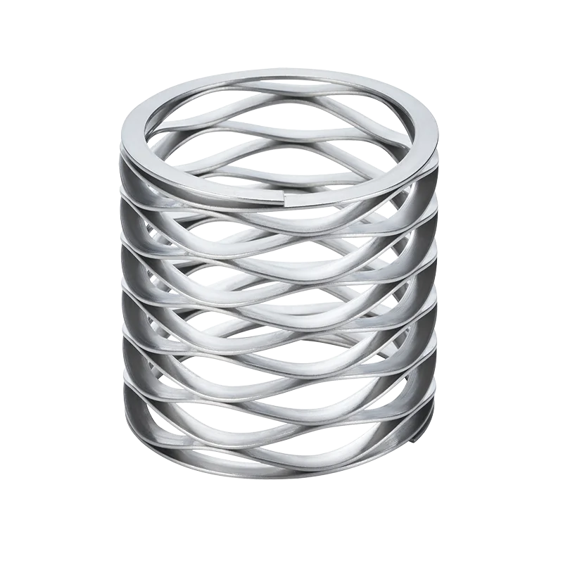 Multy-Turn Wave Spring With Plain Ends Specification Table 17-7ph Carbon / Stainless Steel