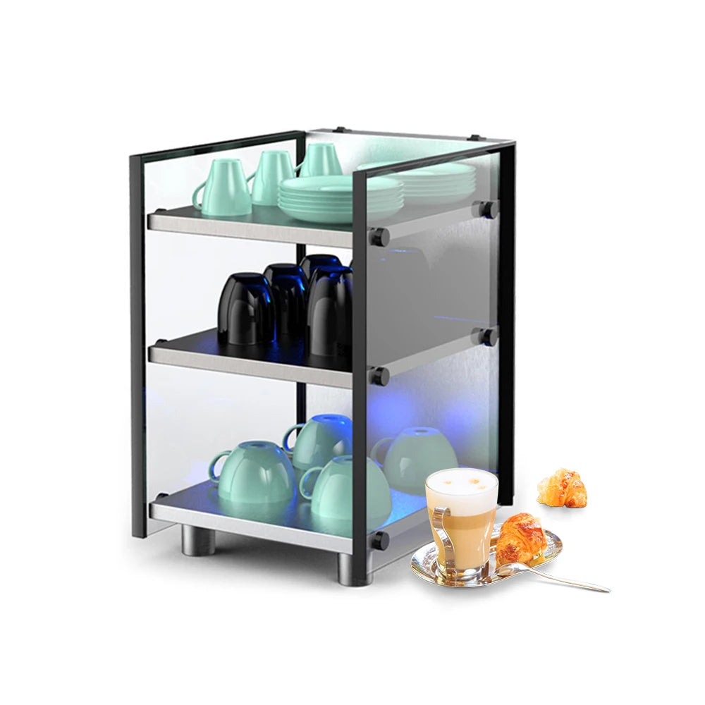 Coffee Machine Partner 3 Tiers Cup Warmer Heats Cups or Coffee Cup Warming Holder with Temperature Controller