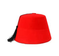 Party Costume Arabian Fancy Dress Adult Red Dr. Who Turkish Shriner FEZ Felt Turkish Costume Hat