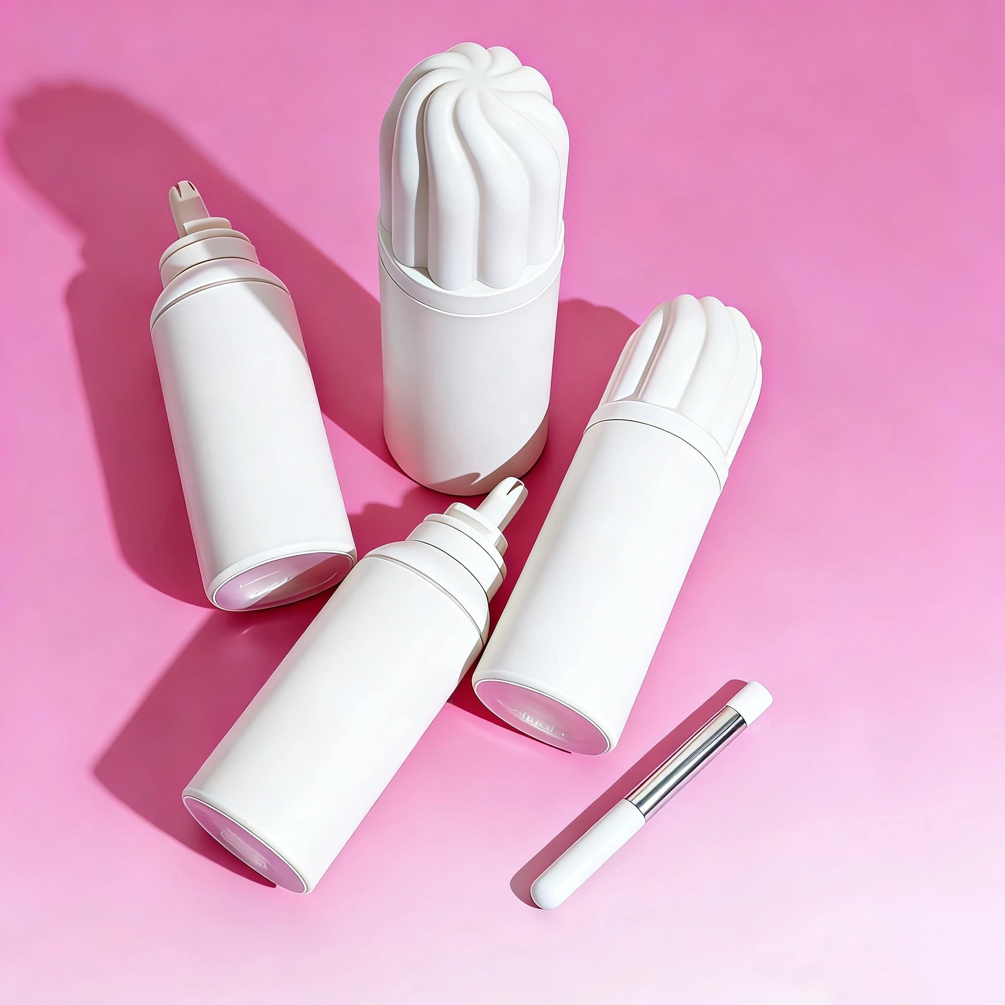 FREE SHIPPING NEW OEM Mild 100ml Whipped Lash Shampoo Sensitive Eyelash Shampoo Whip Cream Lash Shampoo