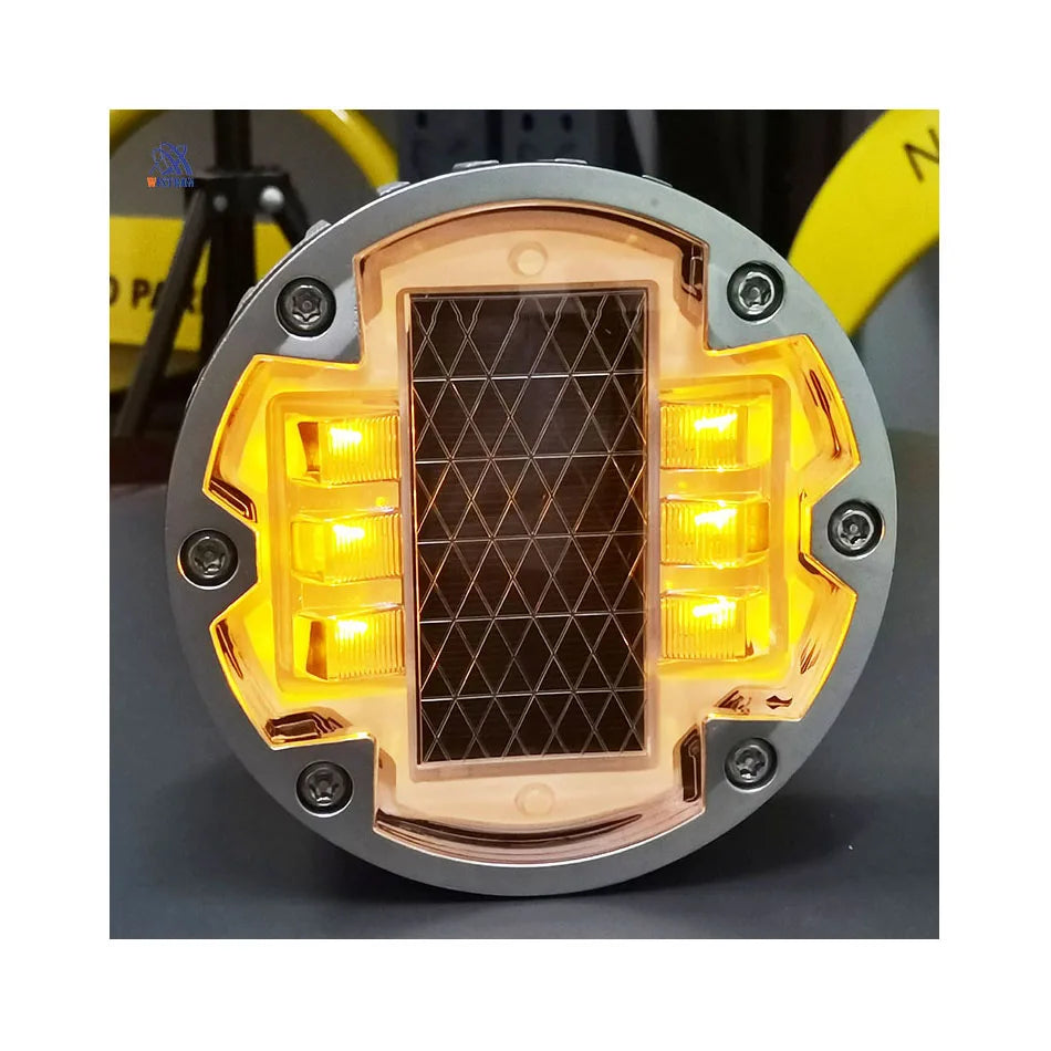 New Sell Philippines 6 Screws Led Road Marker Price Yellow White Solar Power System IL300 Aluminum Led Cat Eye Solar Road Studs