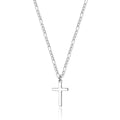 New Stainless Steel Cross Pendant Necklace for Men Women Minimalist Jewelry