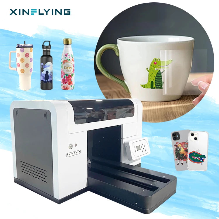 Factory Price Mini 3545 Uv Dtf Printer A3 Sticker Printer/xp600 A3 Size Flatbed Uv Dtf Printer