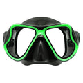 Wholesale scuba Adult Snorkeling Diving Tempered Glass Liquid Silicone Diving Mask for Diving Mask