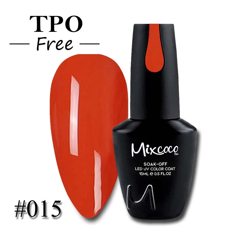 2026 Hot Selling Mixcoco New Product Esmalte Unas Nails UV ge Nail Supplies 15ml Gel Polish Soak off Gel Polish Set Color Gel