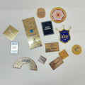 Metal Logo Sticker Label for Perfume Vendors Customize Labels Home Fragrance Private Label Stickers of Bottle Perfume