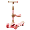 Kids Scooter 3 Wheel Light up Toddler Children Car Sit Skate Scooters for Kids Boys Girls 2 Year Old