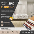 Modern Premium 4mm 5mm 6mm Proof Fire Resistant Fireproof Pvc Vinyl Spc Crystal Stone Plastic Composite Flooring Tile