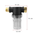 Sediment Cleaning Filter Attachment Garden Hose Pressure Washer Outdoor Inlet Water