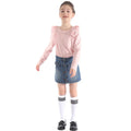 Wholesale Hot Selling Summer Kids' Sporty Stripes Thin Knitted Mid-Calf & Knee High Girls' School Uniform Sport Socks