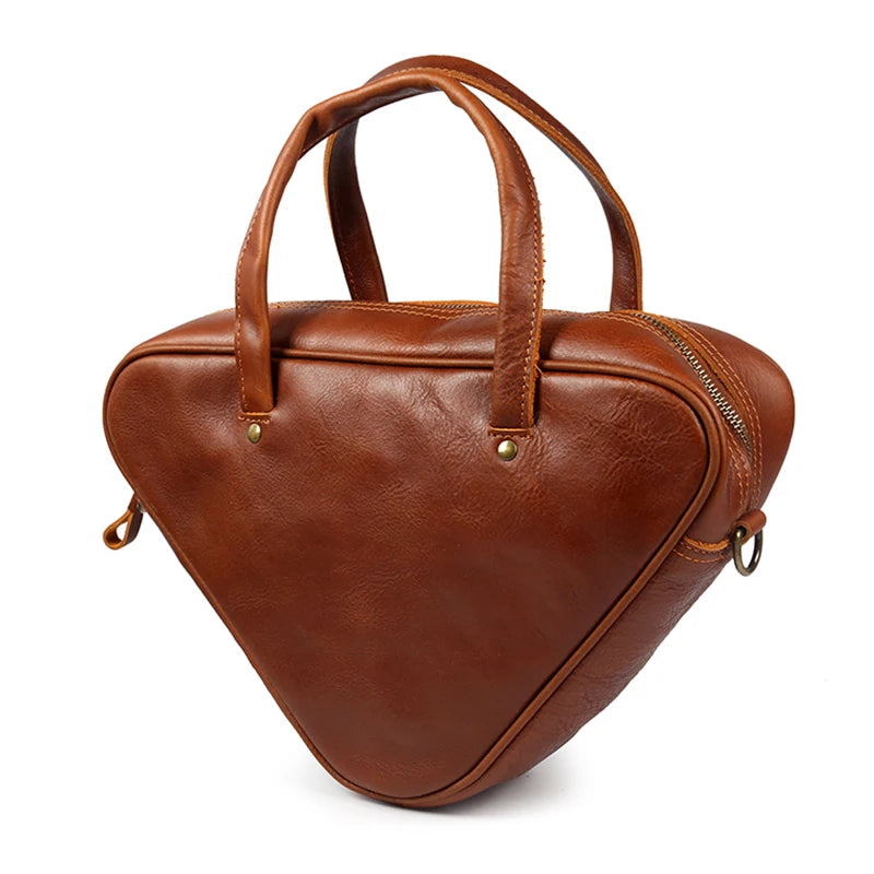 Custom Female Vintage Cross Body Shoulder Bag Cowhide Cow Real Leather Tote Bag Luxury Genuine Leather Handbags for Women