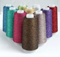 50g 1400m High Tenacity Flame Retardant Weaving Dyed Lurex Fabric Metallic Knitting Yarn