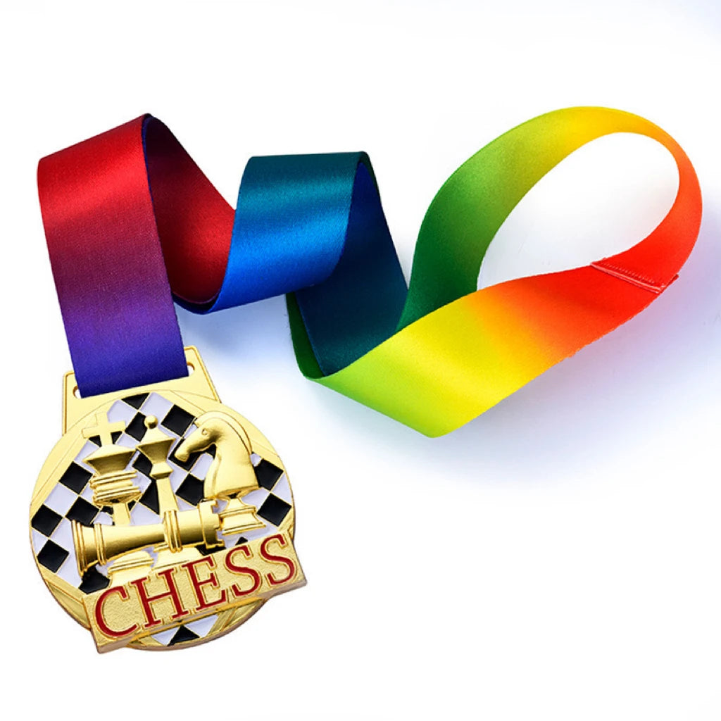 PDANY Hot Sale Fashionable Customizable Chess Medal Refined Sophisticated Vintage Design Medal Durable Zinc Alloy Material Medal