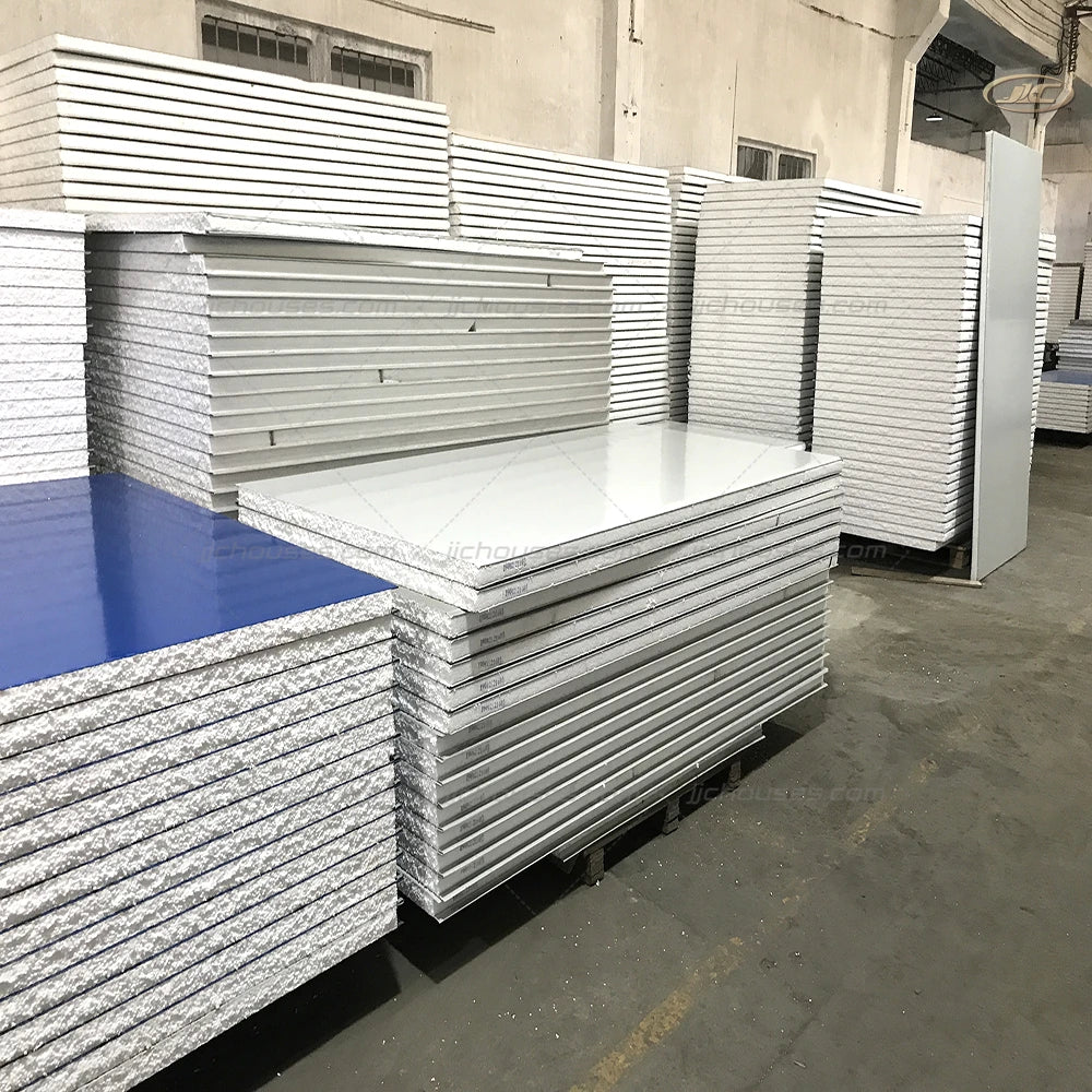 50mm Outdoor Roofing Design Decorative Metal EPS Foam Sandwich Panel Water Resistant Modern Design