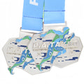 Wholesale Philippines Award Run Silver Sport Metal Medal Custom Marathon Running Gold Medal Bulk Custom for Sale Athletics