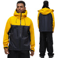 Wholesale Windproof 3-Layer Hard Shell Sport Trekking Jacket Fully Seam Taped Waterproof Hooded Raincoat Summer Outdoor Activity