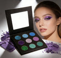 Wholesale 9-Color Vegan Satin Finish Dry Eye Shadow Palette Private Label Chameleon Single Eyeshadow 5g Mineral Nature Packaging