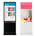 New Design Portable LCD Digital Signage Indoor Semi Outdoor Floor Stand Touch Screen Advertising Display Kiosk