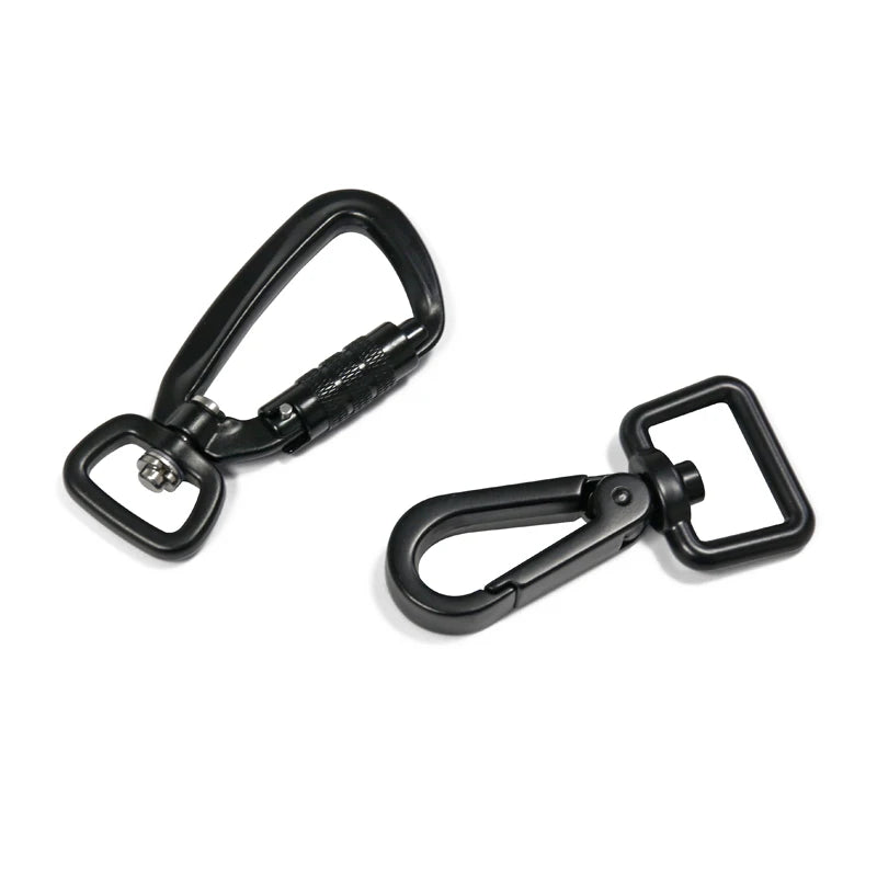 Customizable Stainless Steel Brass Hooks for Dog Leash 360 Degree Swivel Clasp With Various Styles and Plastic Buckle Support