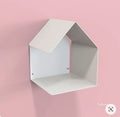 Home Decor Iron Metal Display Hanging Folded Shelf  Mounted Wall Floating Shelves