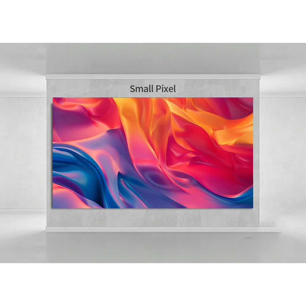 RAYBO HD Digital Billboard Ultra-Thin Light Indoor LED Display Popular Flexible Wall Panel Screen for Shopping Mall Meeting