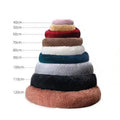 Pet Products Runpin C002 Donut Pet Bed Washable Round Nesting Pads for Dogs Cats