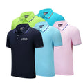 Custom Embroidered Print Logo Polo Shirts Plain Silk Cotton Mens T Shirt Polo