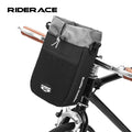 RIDERACE Handlebar Drink Holder Bag Large Capacity Bike Water Bottle Holder Bag Multifunctional Cycling Waterproof Front Bag