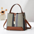 Ladies Shoulder Women Small Cheap Bucket Black Girl Classic Messenger Crossbody Handbags with Tassell