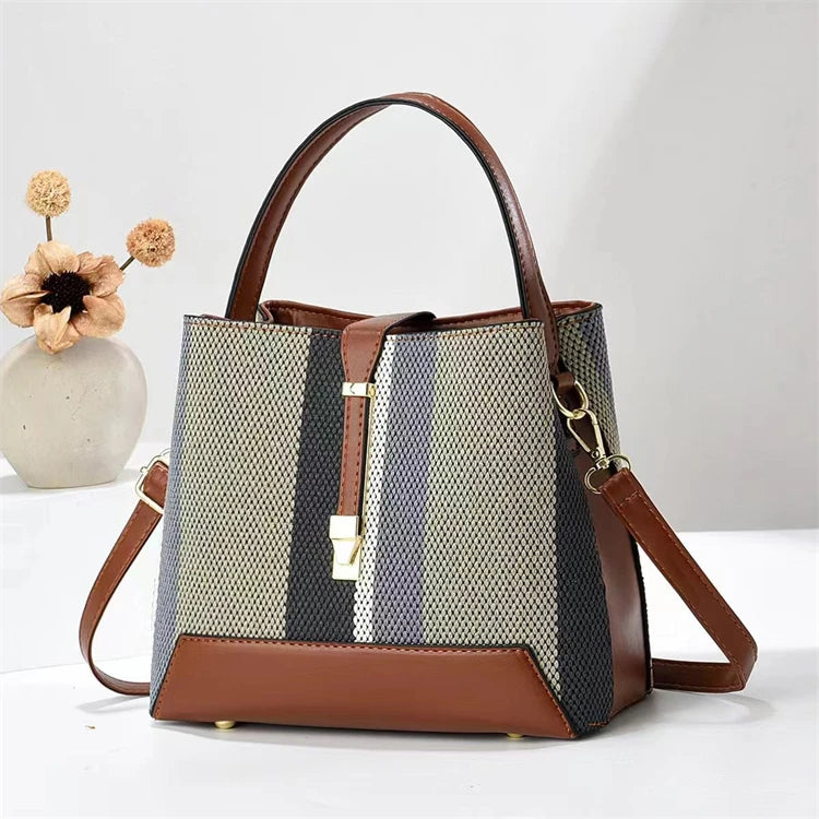 Ladies Shoulder Women Small Cheap Bucket Black Girl Classic Messenger Crossbody Handbags with Tassell