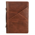 Luxury High Quality Anti-Theft Simple Genuine Leather Laptop Case Back Cover Compatible MacBook Pro 15.4/16 Inch Portable