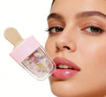 Vegan Watermelon Lip Gloss - Waterproof Hydrating & Plumping Tint for Dry Lips Moisturizing Liquid Lip Makeup for Private Label