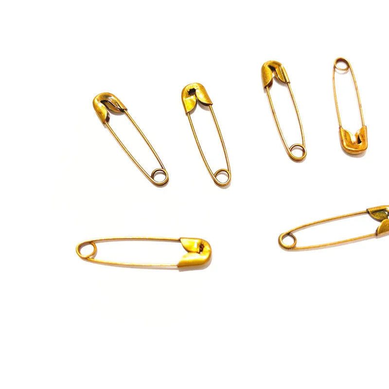 Wholesale Cheap Metal Gold Plated Small Safety Pins Gold Plated Packaging Safety Pins in Bulk Manufacturer Supplier